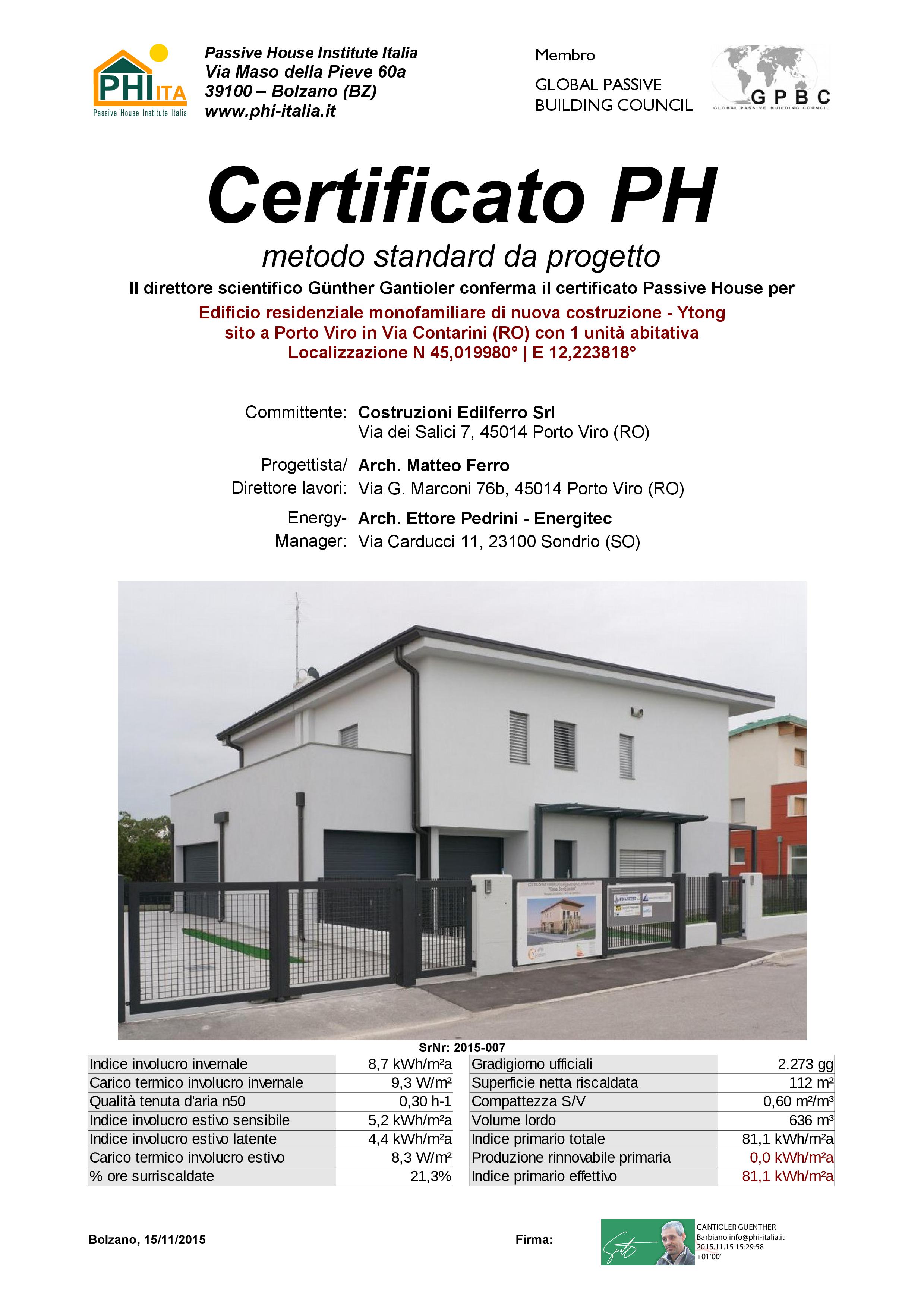 CertPH Casa Benessere Ytong 1